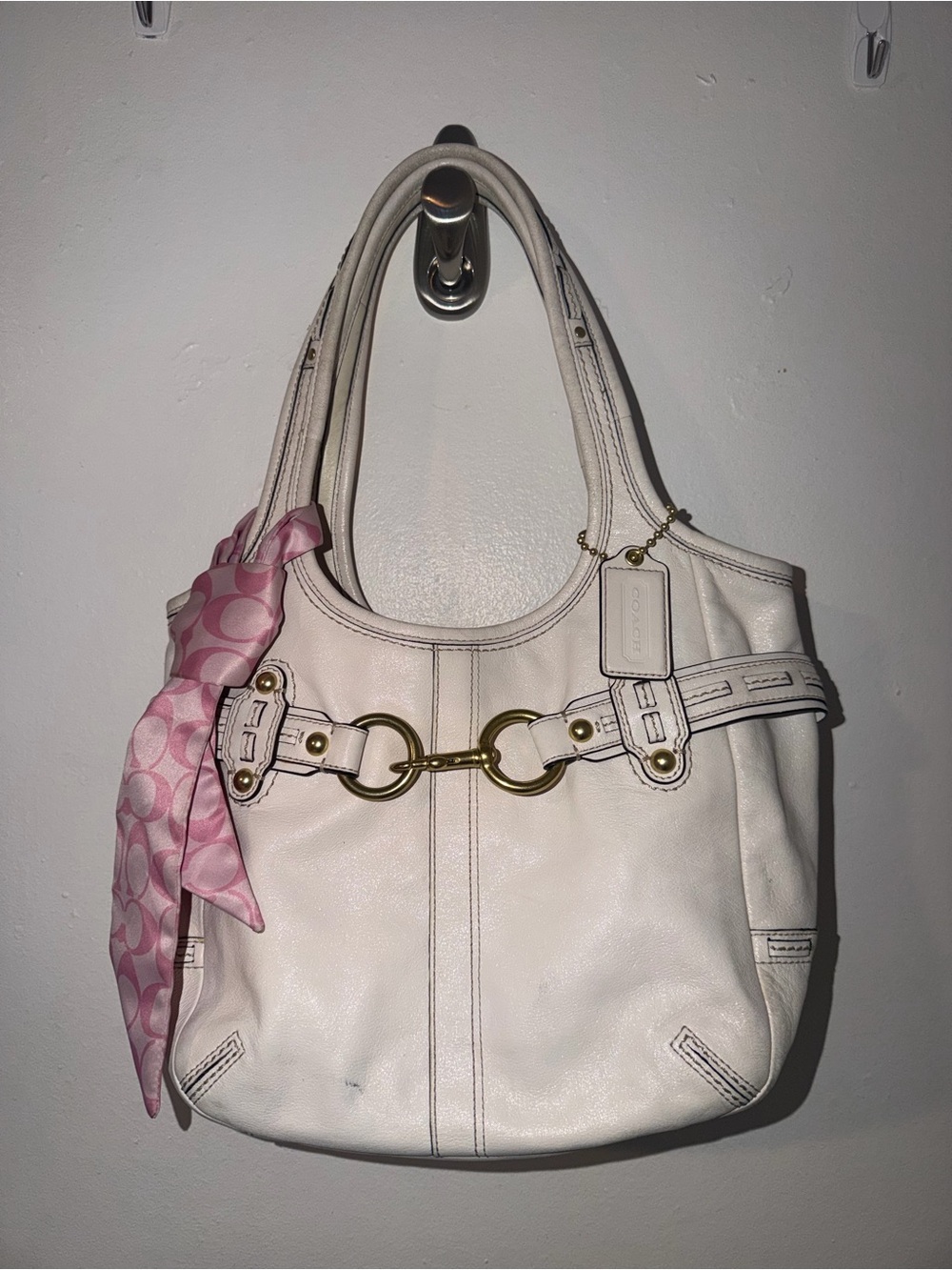 Vintage Coach Legacy Ergo Horsebit Hobo Tote 65th Anniversary
